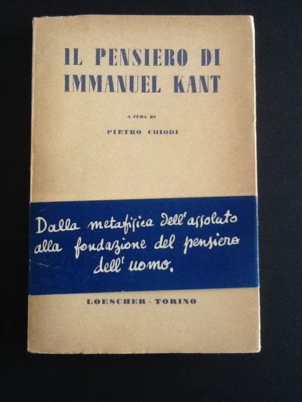 IL PENSIERO DI IMMANUEL KANT