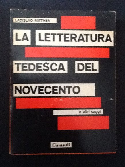 LA LETTERATURA TEDESCA DEL NOVECENTO