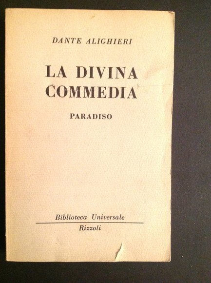 LA DIVINA COMMEDIA PARADISO