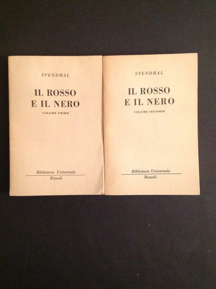 IL ROSSO E IL NERO