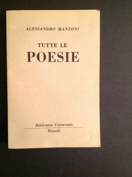TUTTE LE POESIE