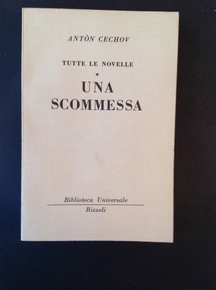 TUTTE LE NOVELLE - UNA SCOMMESSA