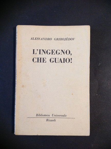 L'INGEGNO, CHE GUAIO!