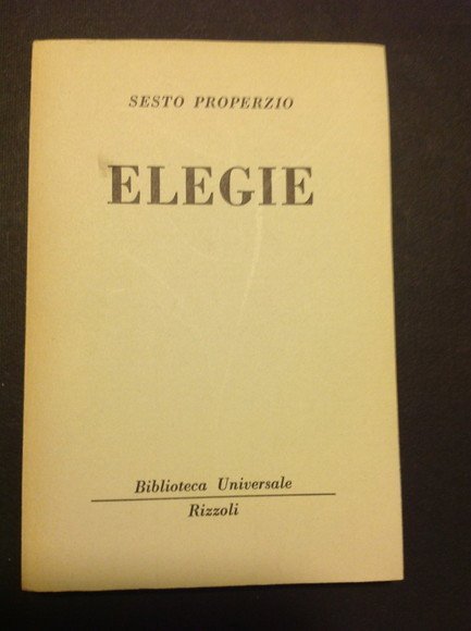 ELEGIE