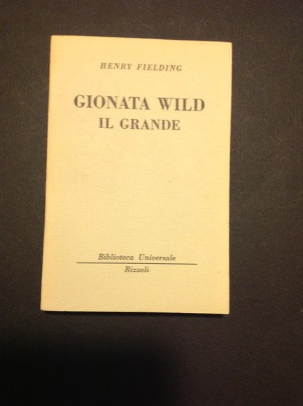 GIONATA WILD IL GRANDE