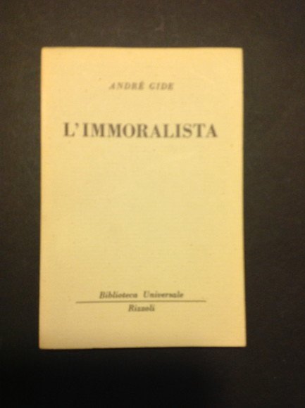 L'IMMORALISTA