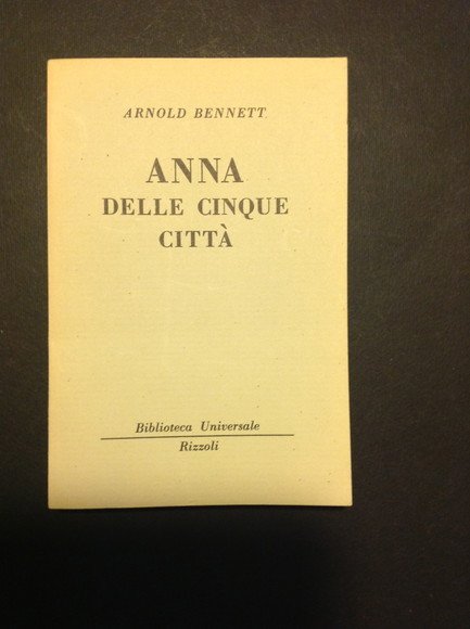 ANNA DELLE CINQUE CITTA'