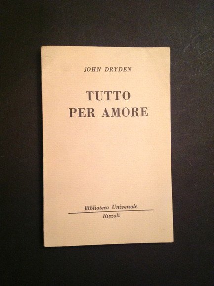 TUTTO PER AMORE