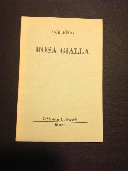 ROSA GIALLA