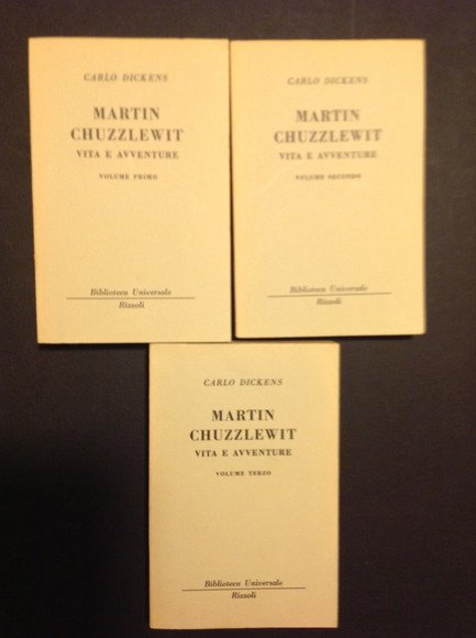 MARTIN CHUZZLEWIT VITA E AVVENTURE