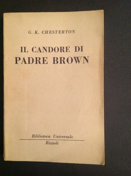 IL CANDORE DI PADRE BROWN