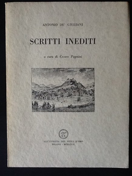 SCRITTI INEDITI