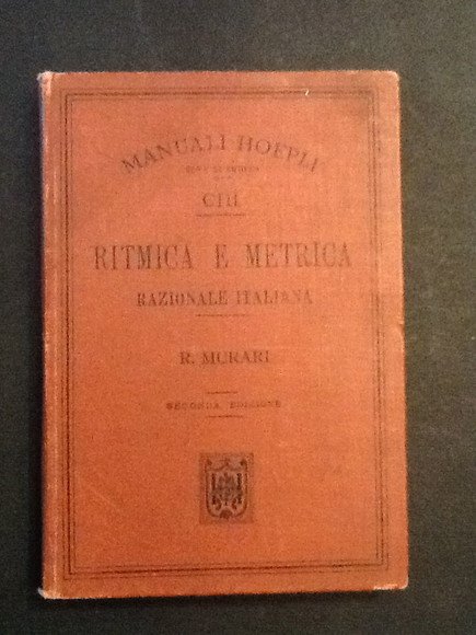 RITMICA E METRICA RAZIONALE ITALIANA
