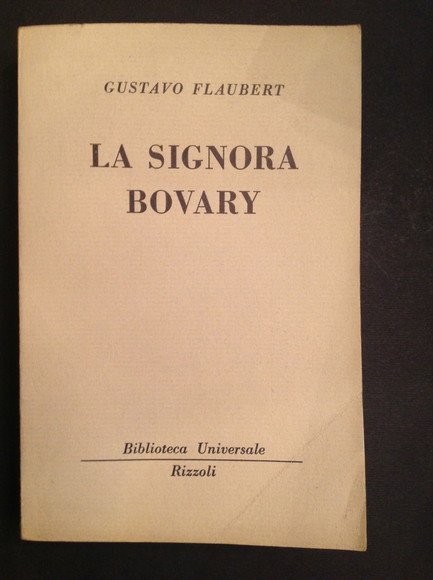 LA SIGNORA BOVARY
