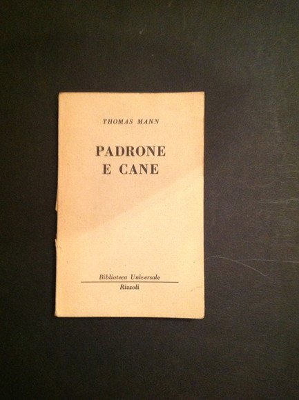 PADRONE E CANE