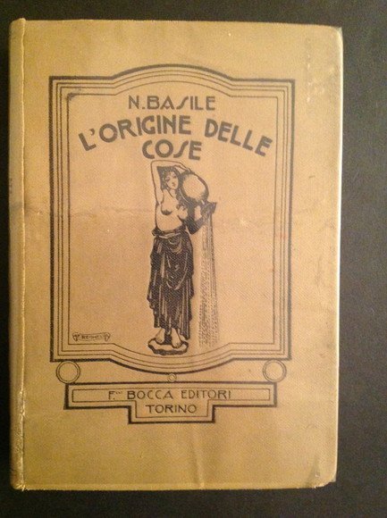 L'ORIGINE DELLE COSE SCOPERTE, INVENZIONI, USI, COSTUMI