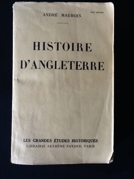HISTOIRE D'ANGLETERRE