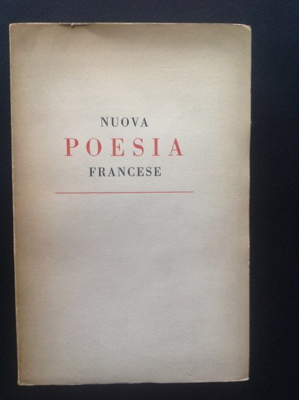 NUOVA POESIA FRANCESE