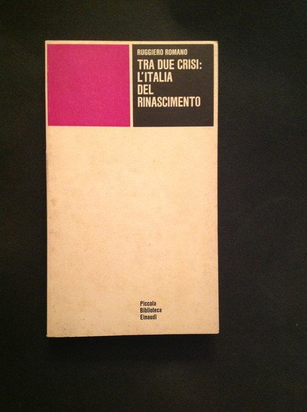 TRA DUE CRISI: L'ITALIA DEL RINASCIMENTO