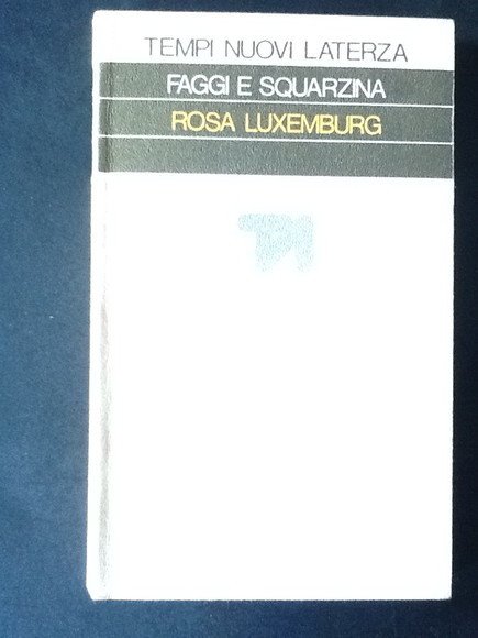 ROSA LUXEMBURG. DRAMMA IN NOVE QUADRI