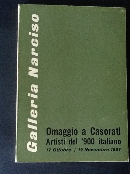 OMAGGIO A CASORATI. ARTISTI DEL '900 ITALIANO