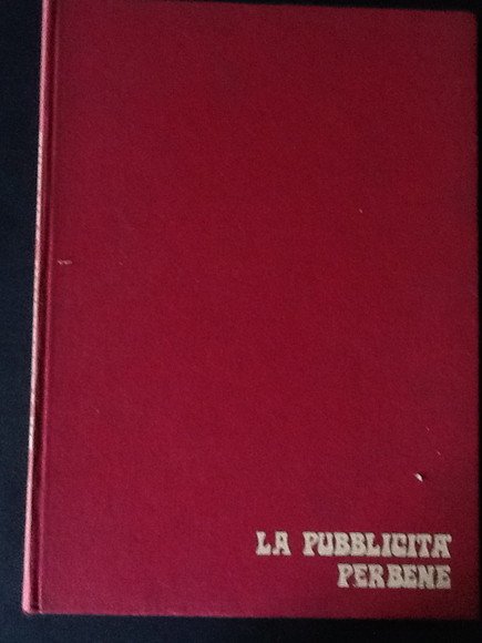 LA PUBBLICITA' PER BENE