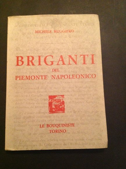 BRIGANTI DEL PIEMONTE NAPOLEONICO
