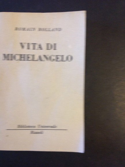 VITA DI MICHELANGELO