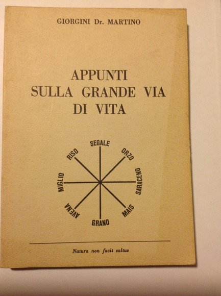 APPUNTI SULLA GRANDE VIA DI VITA