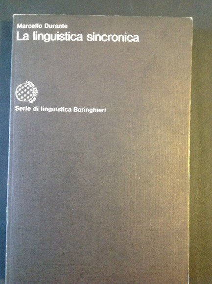 LA LINGUISTICA SINCRONICA