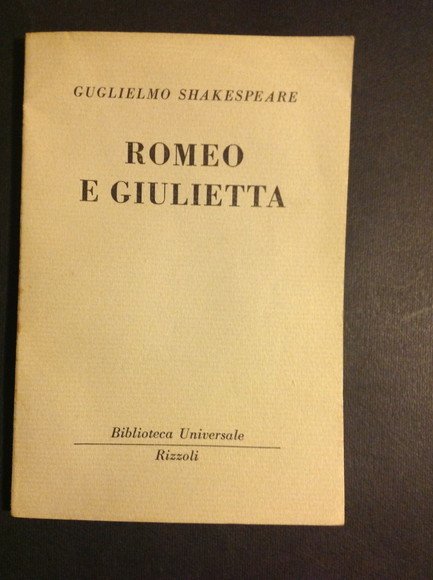 ROMEO E GIULIETTA
