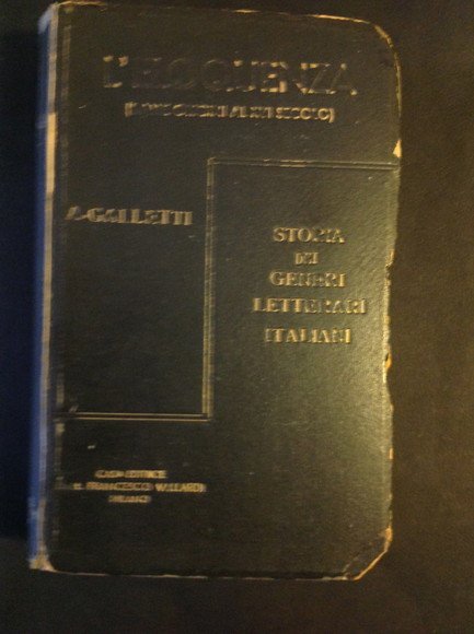 L'ELOQUENZA (DALLE ORIGINI AL XVI SECOLO)