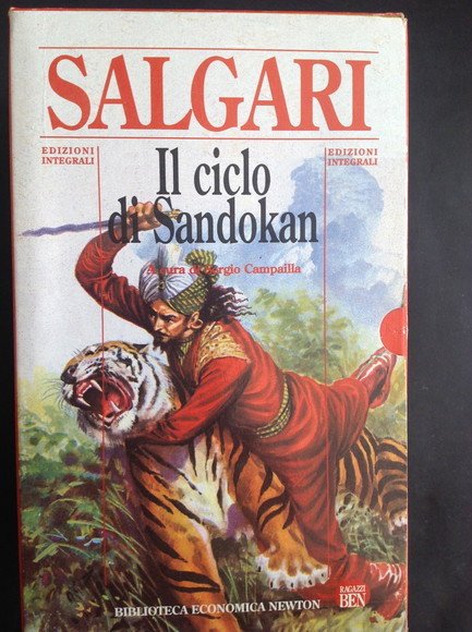 IL CICLO DI SANDOKAN - 7 VOLUMI