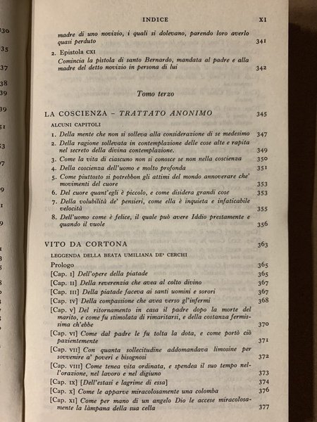 SCRITTORI DI RELIGIONE DEL TRECENTO. VOLGARIZZAMENTI - TOMO I, II, …