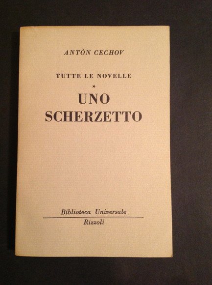 TUTTE LE NOVELLE - UNO SCHERZETTO