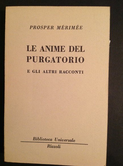 LE ANIME DEL PURGATORIO E GLI ALTRI RACCONTI