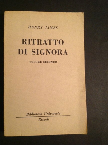 RITRATTO DI SIGNORA - VOL. II