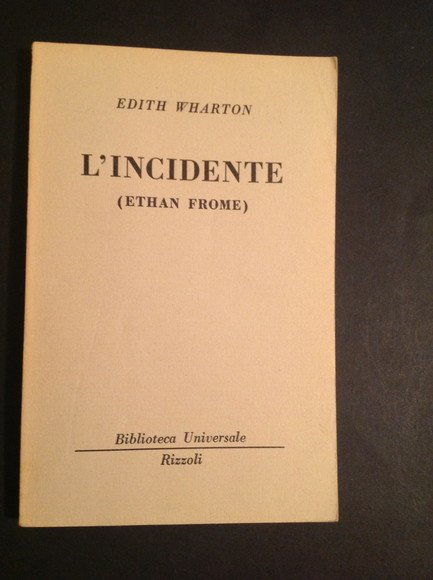 L'INCIDENTE (ETHAN FROME)