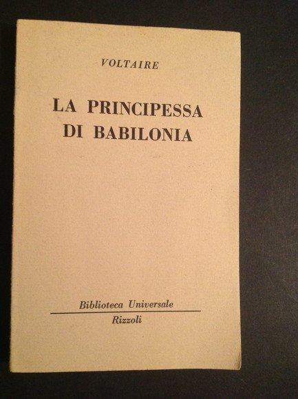 LA PRINCIPESSA DI BABILONIA