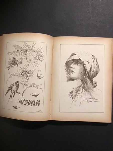 ARTE MINUSCOLA. SETTIMANALE COPIE RILEGATE DELL'ANNO 3° 1897