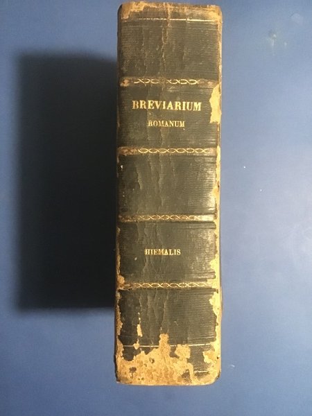 BREVIARIUM ROMANUM EX DECRETO SACROSANTI CONCILII TRIDENTINI 1828