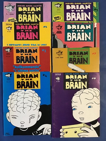 BRIAN THE BRAIN - N. 1, 2, 3, 4, 5, …