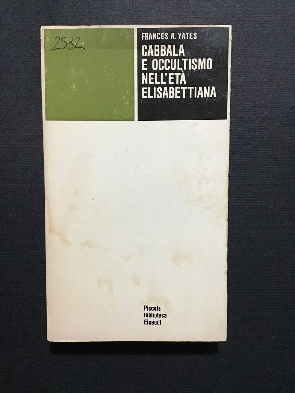 CABBALA E OCCULTISMO NELL'ETA' ELISABETTIANA