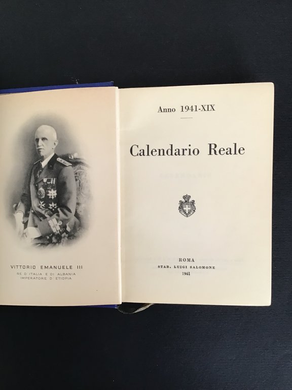 CALENDARIO REALE