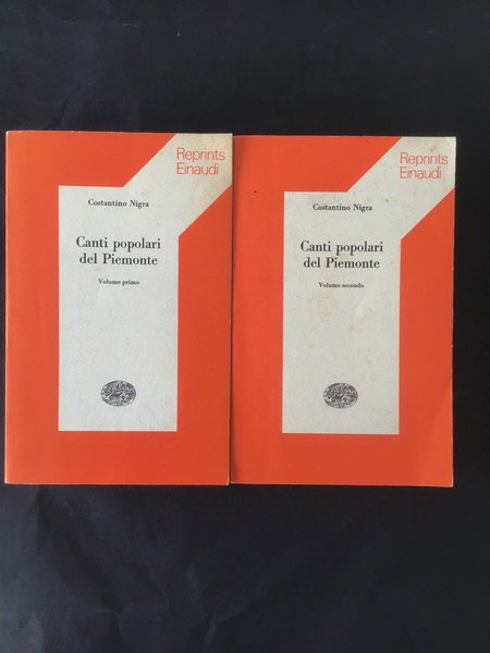 CANTI POPOLARI DEL PIEMONTE - VOL. I, II