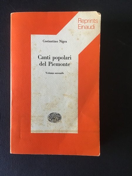 CANTI POPOLARI DEL PIEMONTE - VOL. II