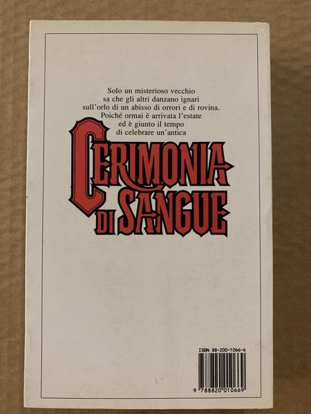 CERIMONIA DI SANGUE