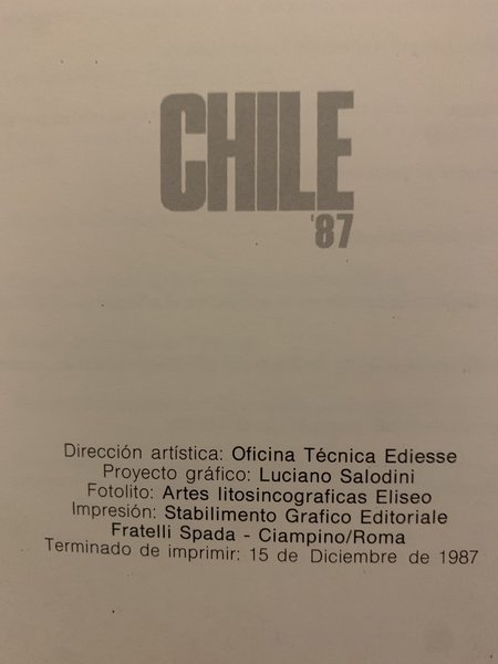 Chile 87 Cile 87