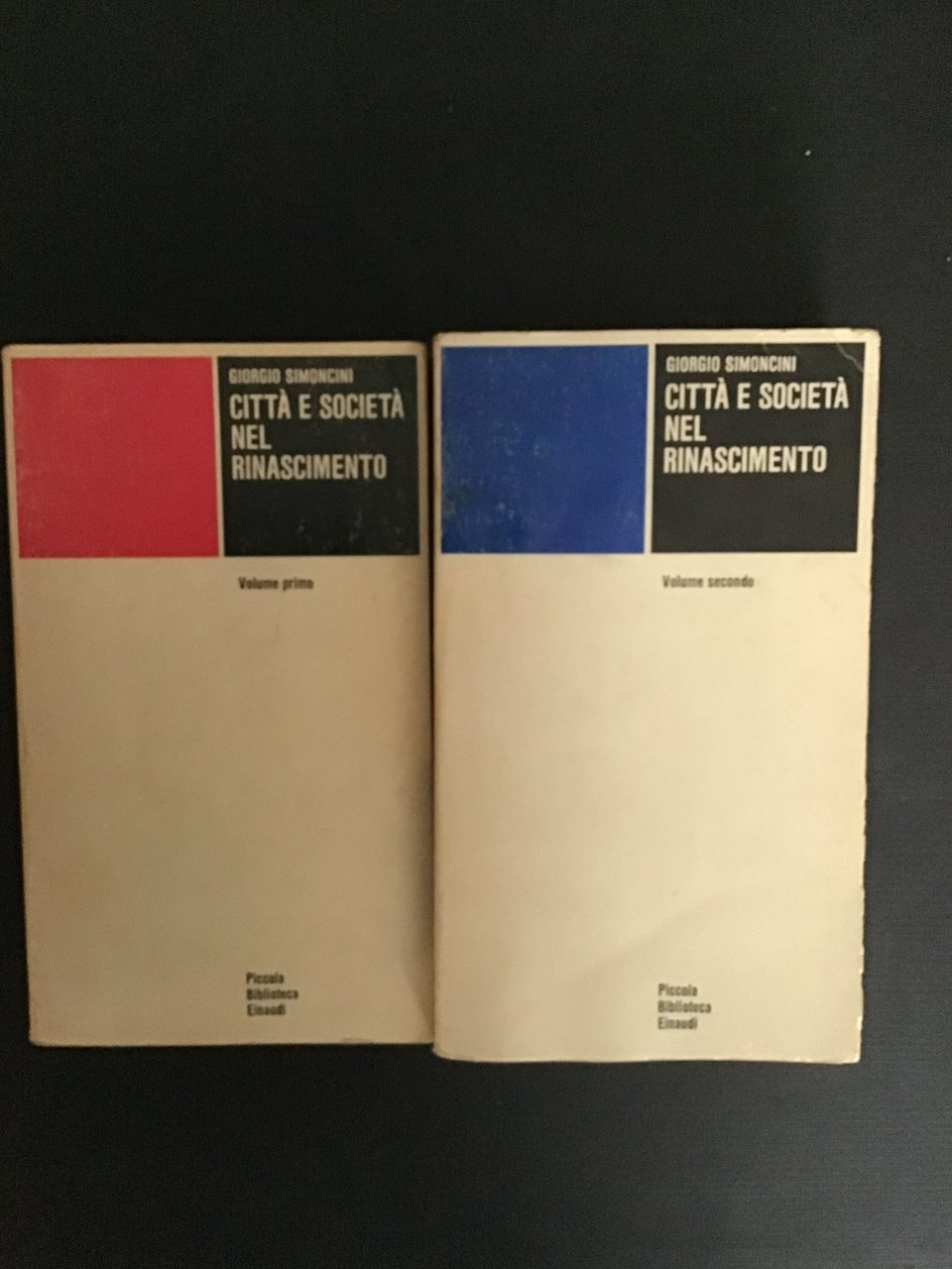 CITTA' E SOCIETA' NEL RINASCIMENTO - VOL. I, II | Immagine principale