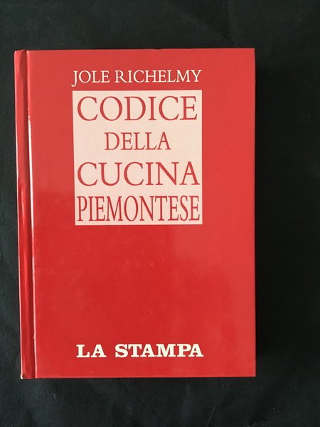 CODICE DELLA CUCINA PIEMONTESE